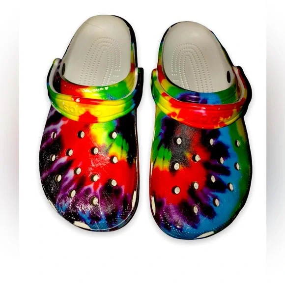 CROCS | Shoes | Rainbow Crocs Size Mens 9 Womens 1 | Poshmark display picture 1
